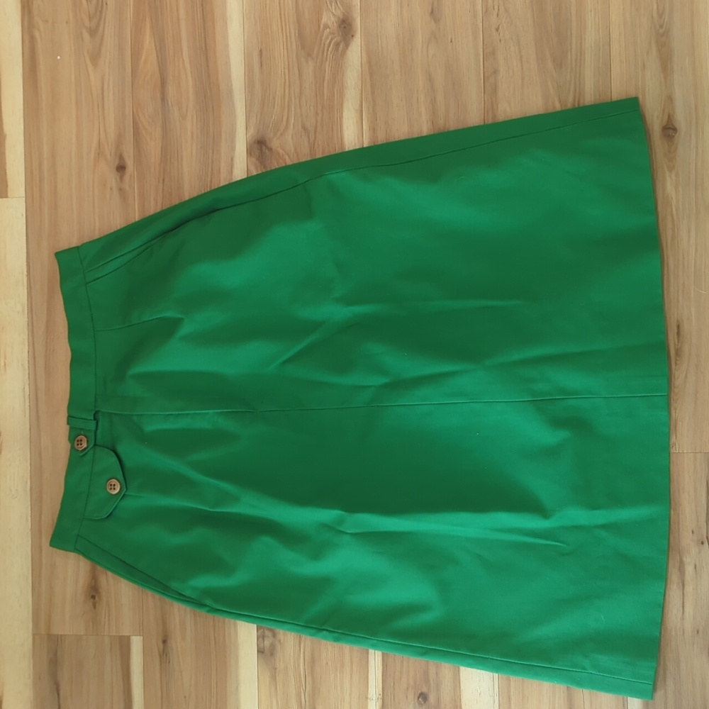 Vintage Green Skirt Sz XS